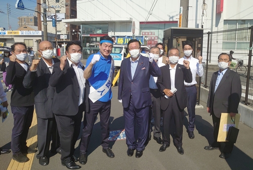 6/27(月)参院選 藤川政人候補が九区で街頭活動。