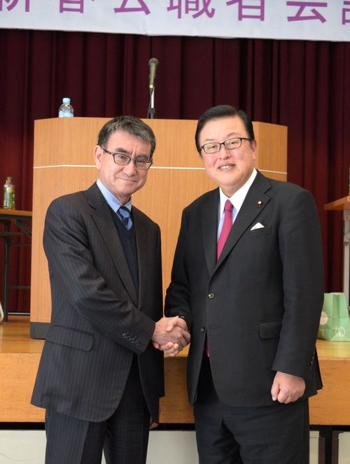 3/3(日)河野太郎デジタル大臣をお迎えして自民党九区新春公職者会議を開催。